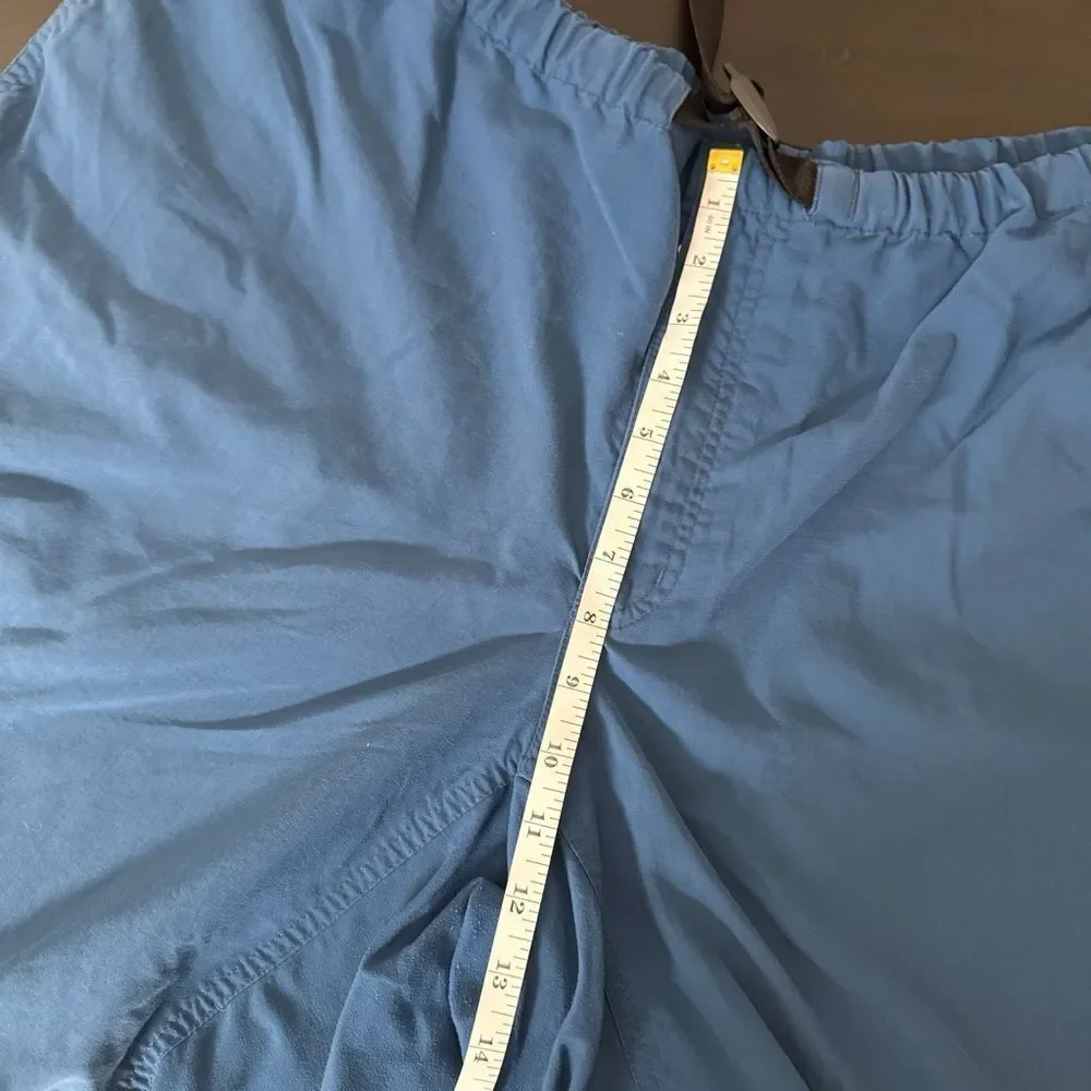 Patagonia Nylon Shorts 10'' Mens Sz XL Blue Belted Outdoor Hiking Camping - Picture 13 of 14